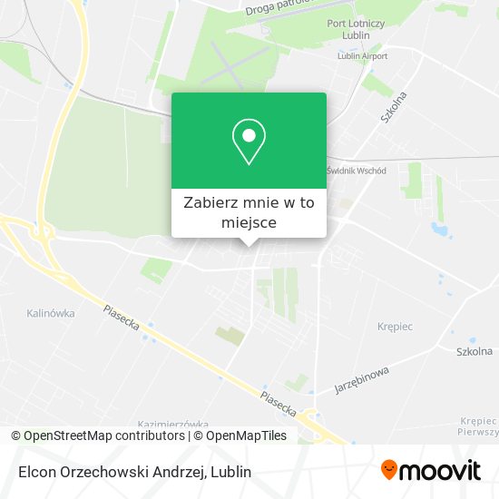 Mapa Elcon Orzechowski Andrzej