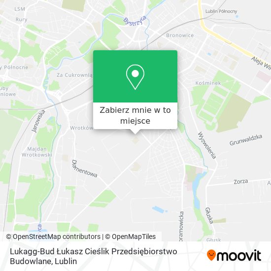 Mapa Lukagg-Bud Łukasz Cieślik Przedsiębiorstwo Budowlane