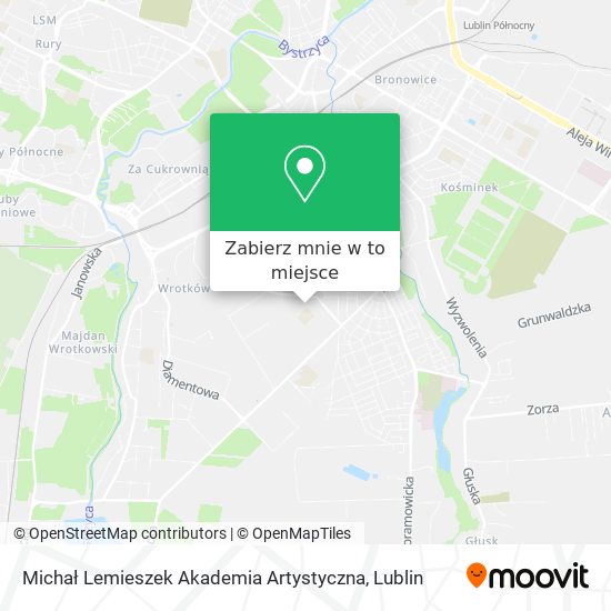 Mapa Michał Lemieszek Akademia Artystyczna