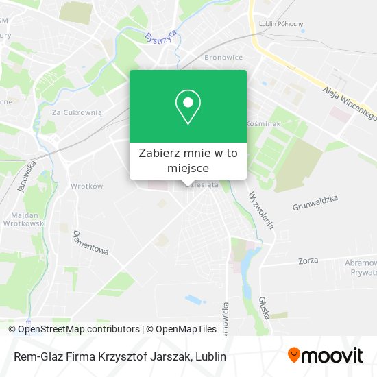 Mapa Rem-Glaz Firma Krzysztof Jarszak