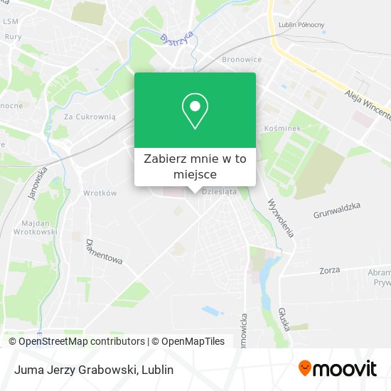 Mapa Juma Jerzy Grabowski