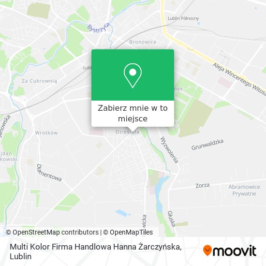 Mapa Multi Kolor Firma Handlowa Hanna Żarczyńska