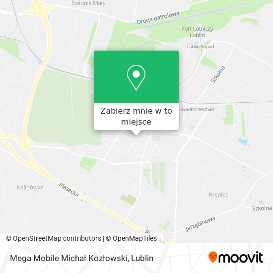 Mapa Mega Mobile Michał Kozłowski