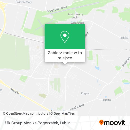 Mapa Mk Group Monika Pogorzałek