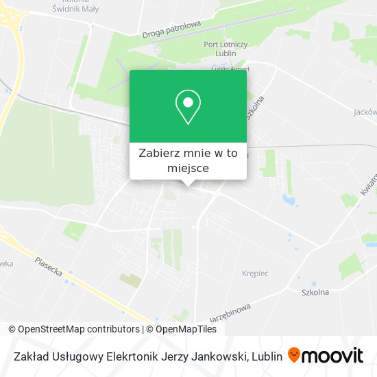 Mapa Zakład Usługowy Elekrtonik Jerzy Jankowski