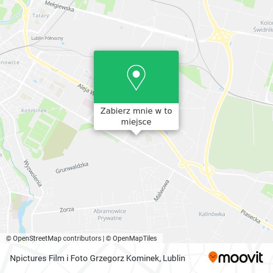 Mapa Npictures Film i Foto Grzegorz Kominek