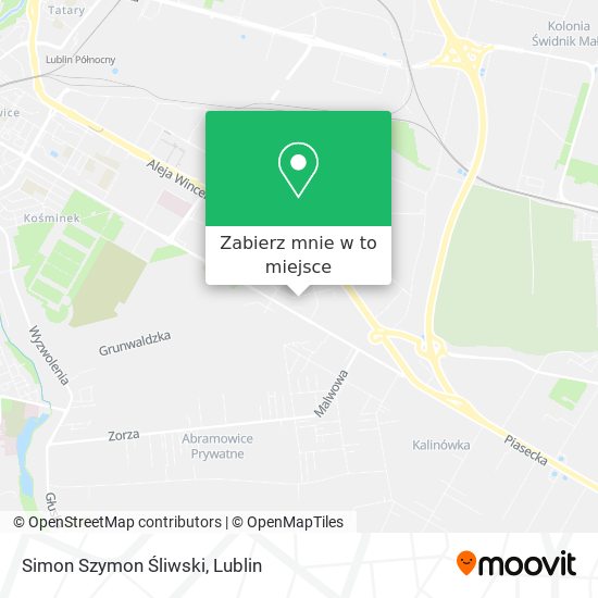 Mapa Simon Szymon Śliwski
