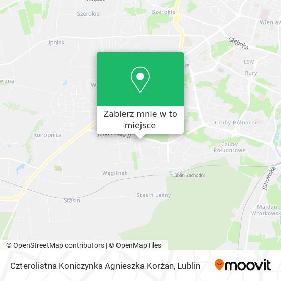 Mapa Czterolistna Koniczynka Agnieszka Korżan
