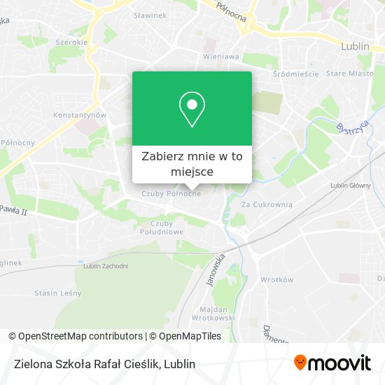 Mapa Zielona Szkoła Rafał Cieślik