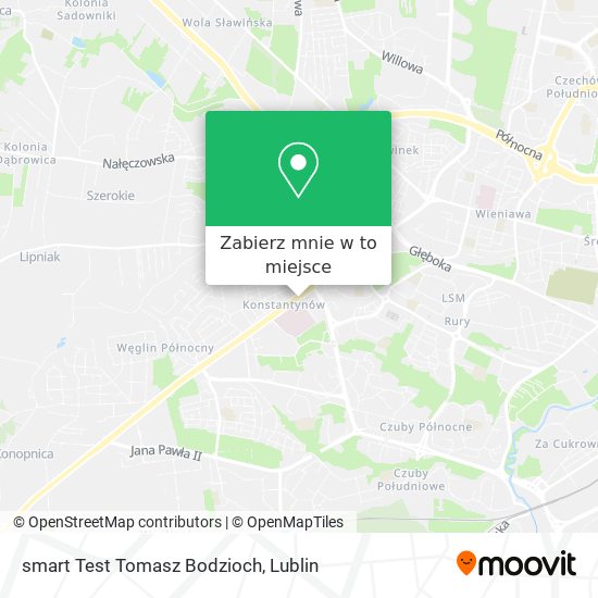 Mapa smart Test Tomasz Bodzioch