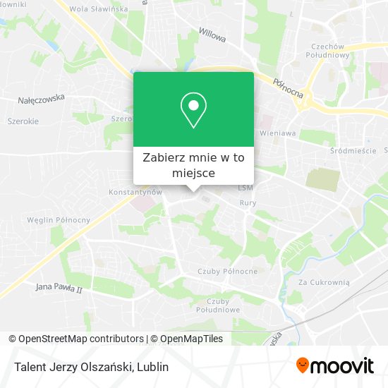 Mapa Talent Jerzy Olszański