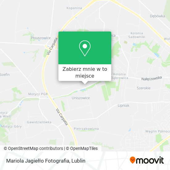 Mapa Mariola Jagiełło Fotografia