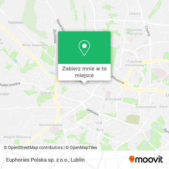 Mapa Euphories Polska sp. z o.o.