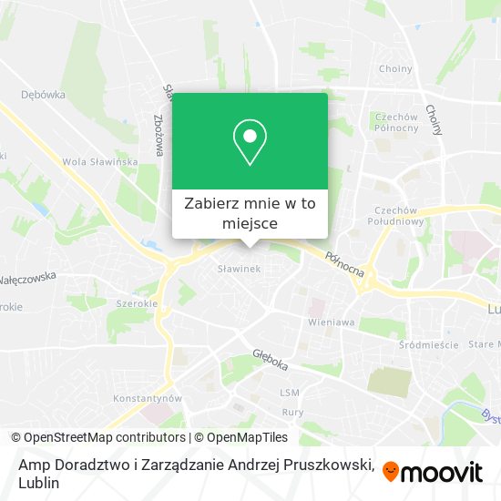 Mapa Amp Doradztwo i Zarządzanie Andrzej Pruszkowski