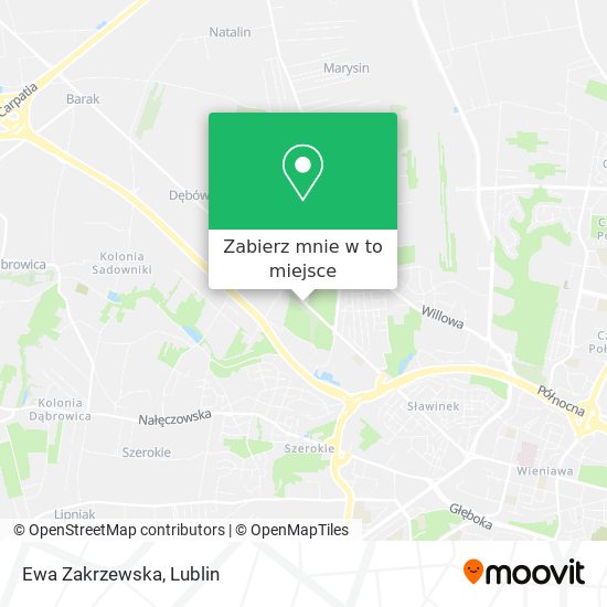 Mapa Ewa Zakrzewska