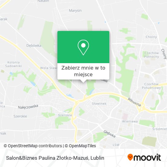 Mapa Salon&Biznes Paulina Złotko-Mazuś