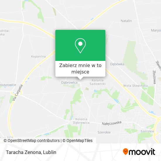 Mapa Taracha Zenona