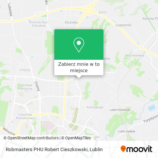 Mapa Robmasters PHU Robert Cieszkowski
