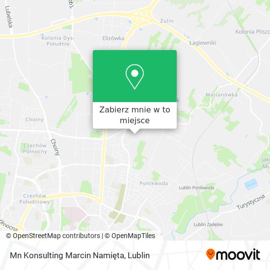 Mapa Mn Konsulting Marcin Namięta