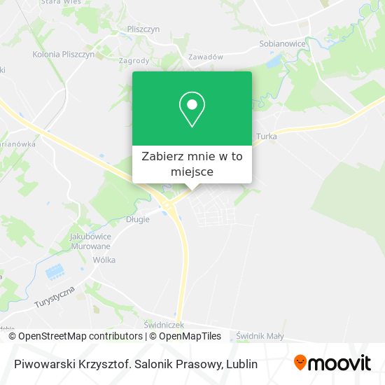 Mapa Piwowarski Krzysztof. Salonik Prasowy
