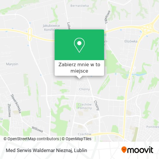 Mapa Med Serwis Waldemar Nieznaj