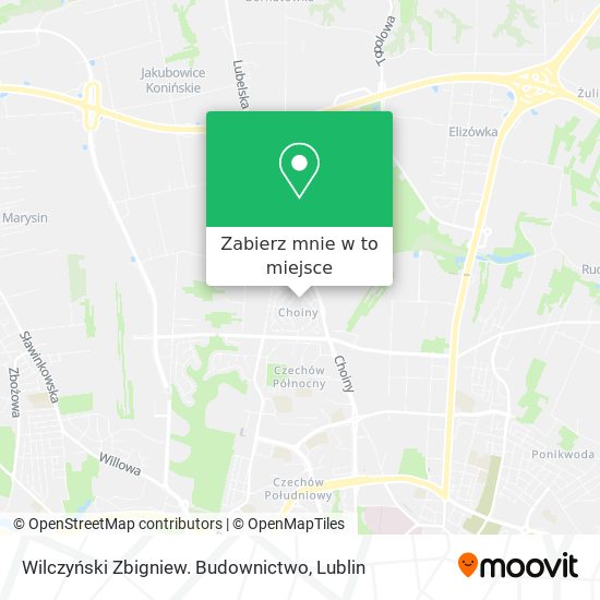 Mapa Wilczyński Zbigniew. Budownictwo