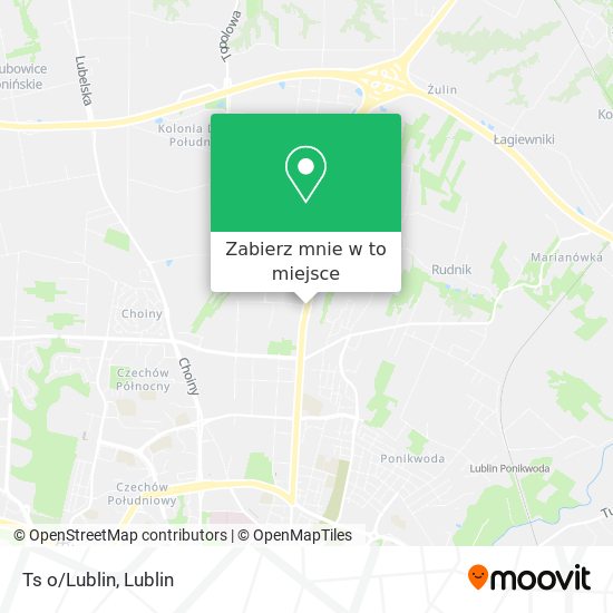 Mapa Ts o/Lublin