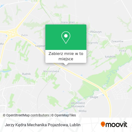 Mapa Jerzy Kędra Mechanika Pojazdowa