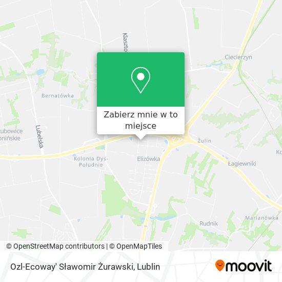 Mapa Ozl-Ecoway' Sławomir Żurawski