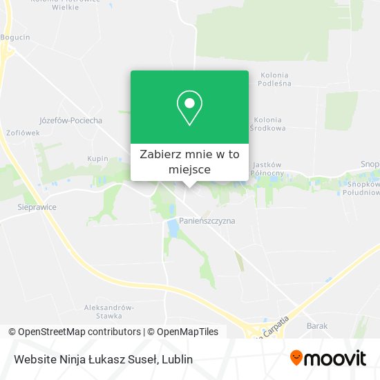 Mapa Website Ninja Łukasz Suseł