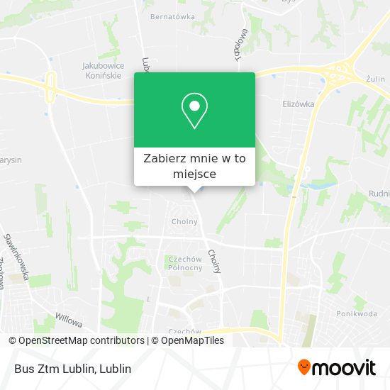 Mapa Bus Ztm Lublin