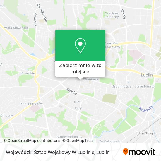 Mapa Wojewódzki Sztab Wojskowy W Lublinie