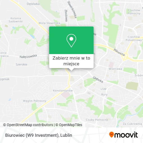 Mapa Biurowiec (W9 Investment)