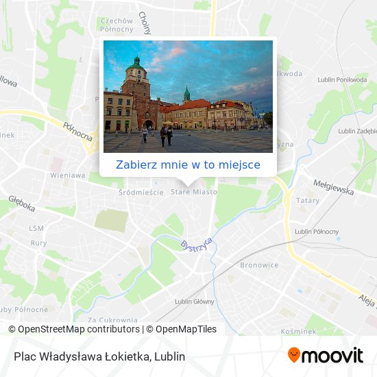 Mapa Plac Władysława Łokietka