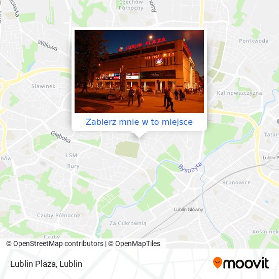 Mapa Lublin Plaza