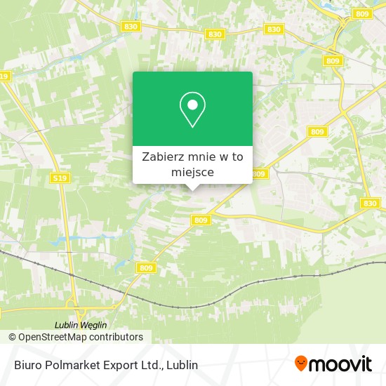 Mapa Biuro  Polmarket Export Ltd.