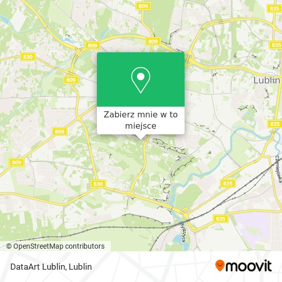 Mapa DataArt Lublin