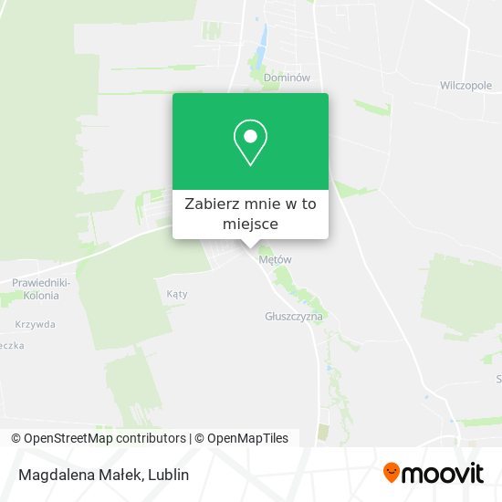 Mapa Magdalena Małek