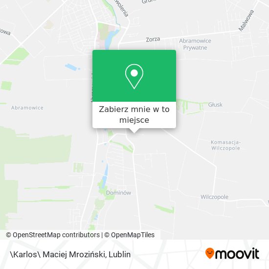 Mapa \Karlos\ Maciej Mroziński