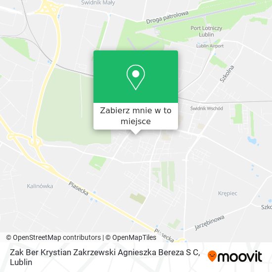 Mapa Zak Ber Krystian Zakrzewski Agnieszka Bereza S C