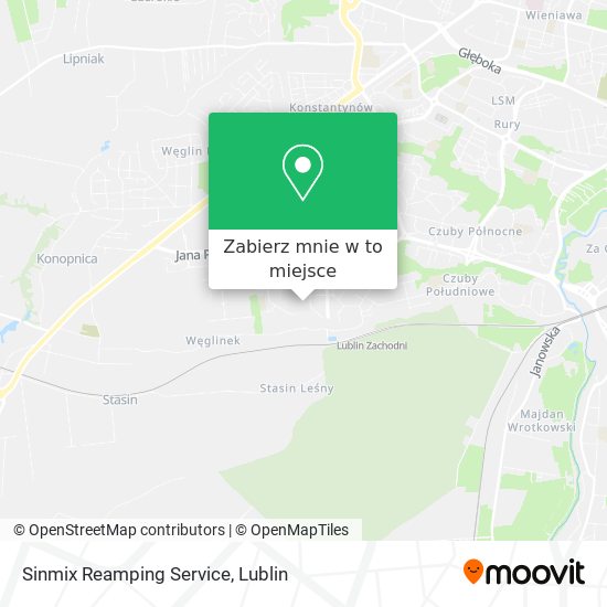Mapa Sinmix Reamping Service