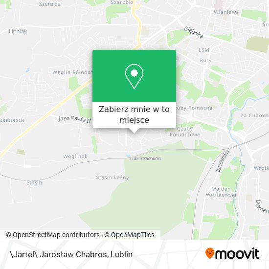 Mapa \Jartel\ Jarosław Chabros