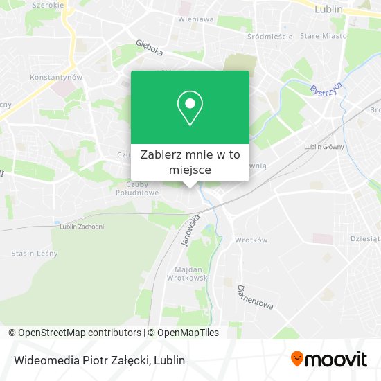Mapa Wideomedia Piotr Załęcki