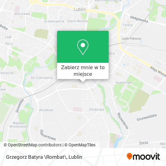Mapa Grzegorz Batyra \Rombat\
