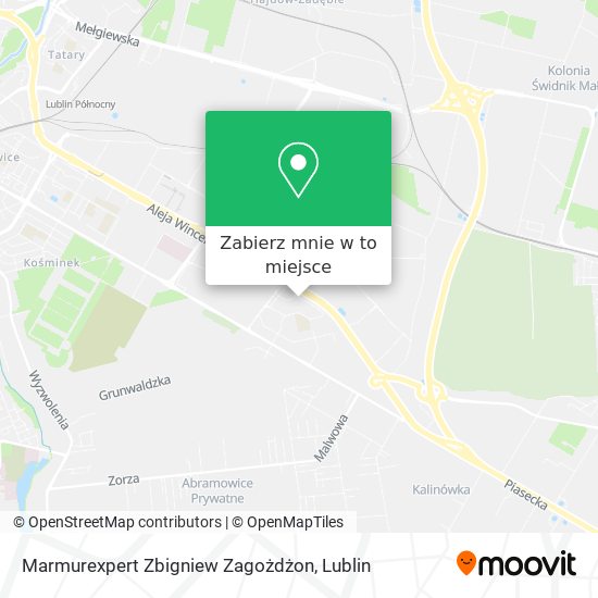 Mapa Marmurexpert Zbigniew Zagożdżon