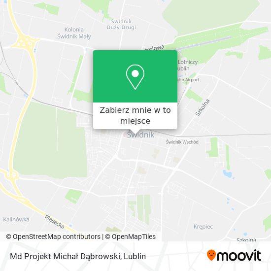 Mapa Md Projekt Michał Dąbrowski