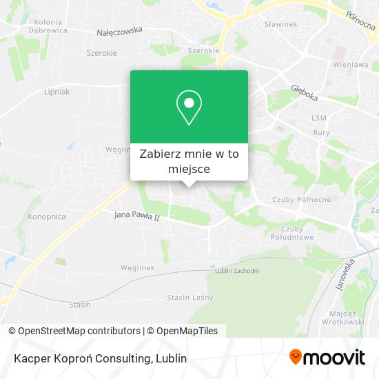 Mapa Kacper Koproń Consulting
