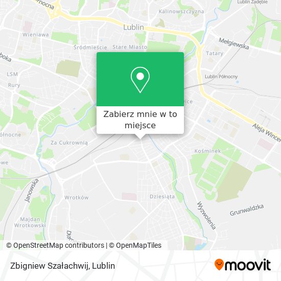 Mapa Zbigniew Szałachwij
