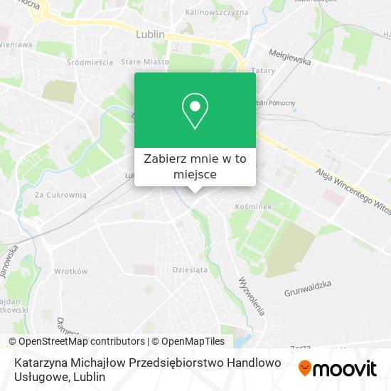 Mapa Katarzyna Michajłow Przedsiębiorstwo Handlowo Usługowe