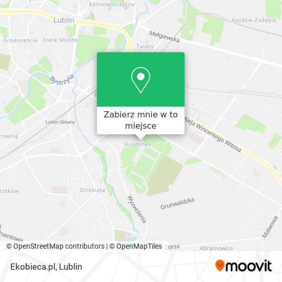 Mapa Ekobieca.pl
